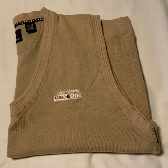Greg Norman 100% Cotton Tan Pullover Vest (XL) - Picture 13 of 13